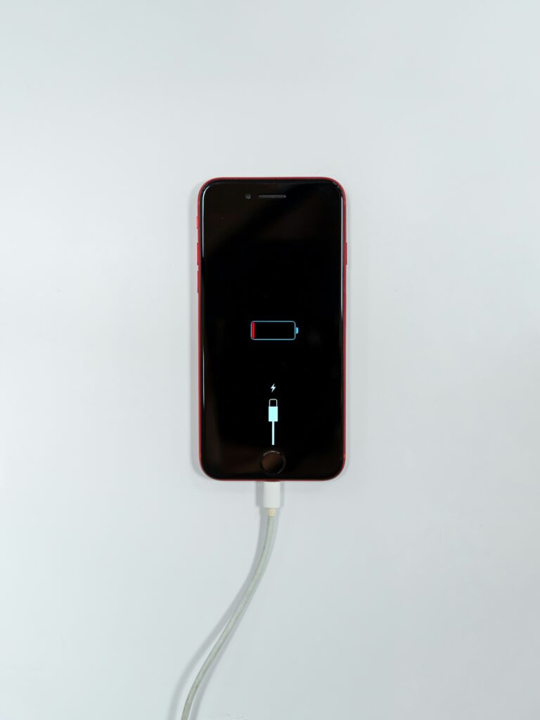 Phone is charging image